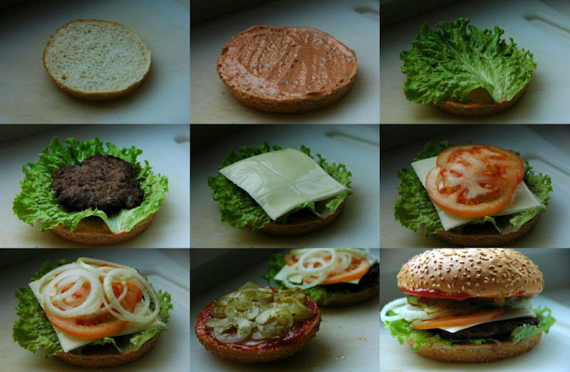 Гамбургер рецепт фото рецепт пошаговый
