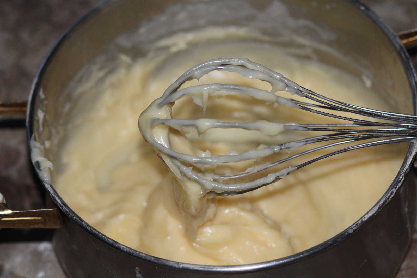 Рецепт заварного крема без масла
