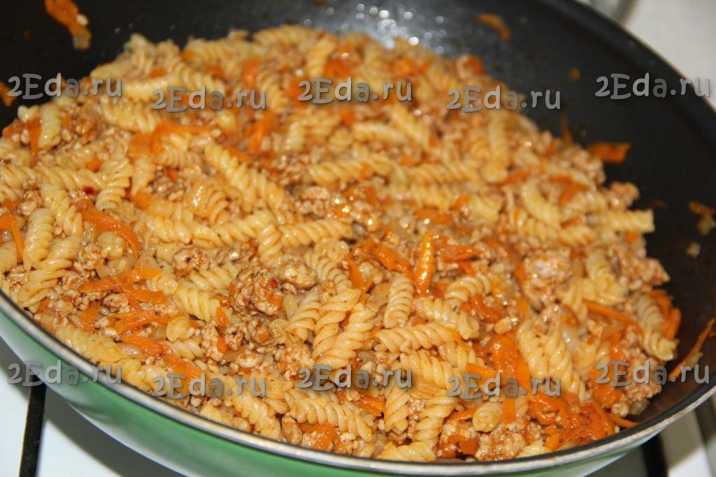 Рецепт макароны по флотски с фаршем и томатной пастой пошаговый рецепт с фото