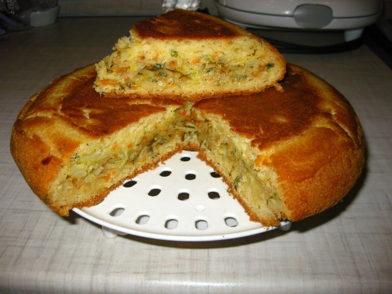 Постный пирог с рецепт с фото пошагово в духовке