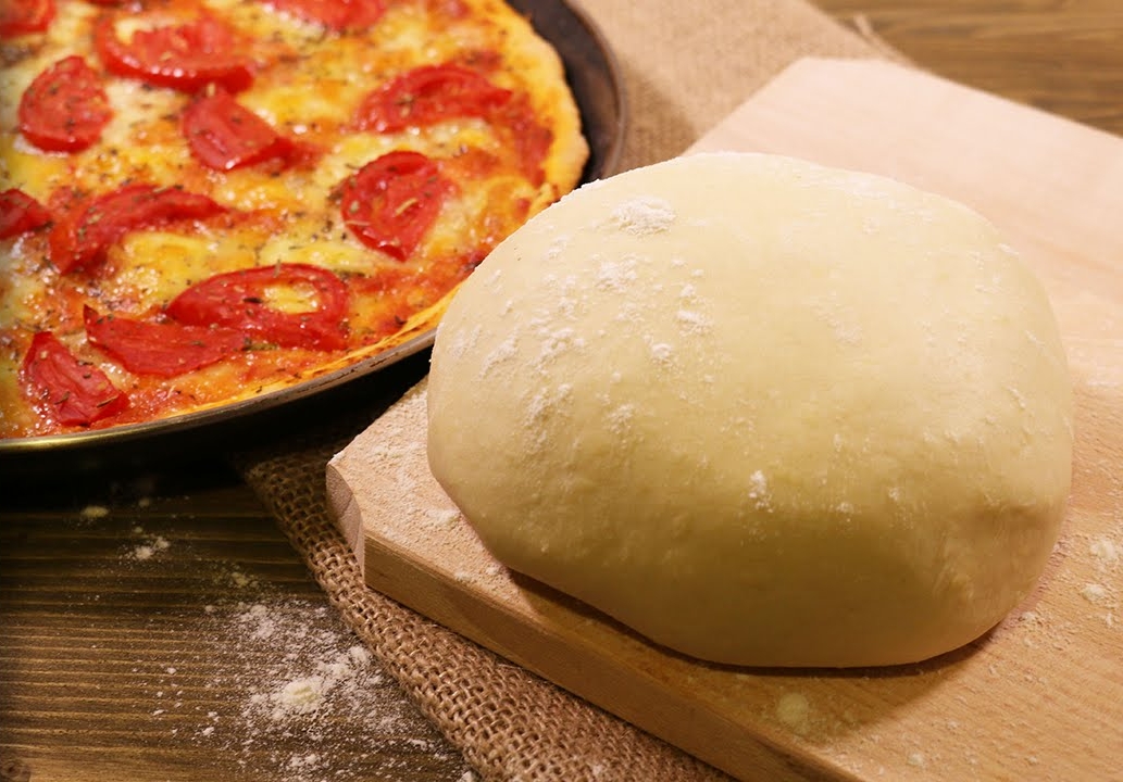 Тесто для пиццы легкий и простой