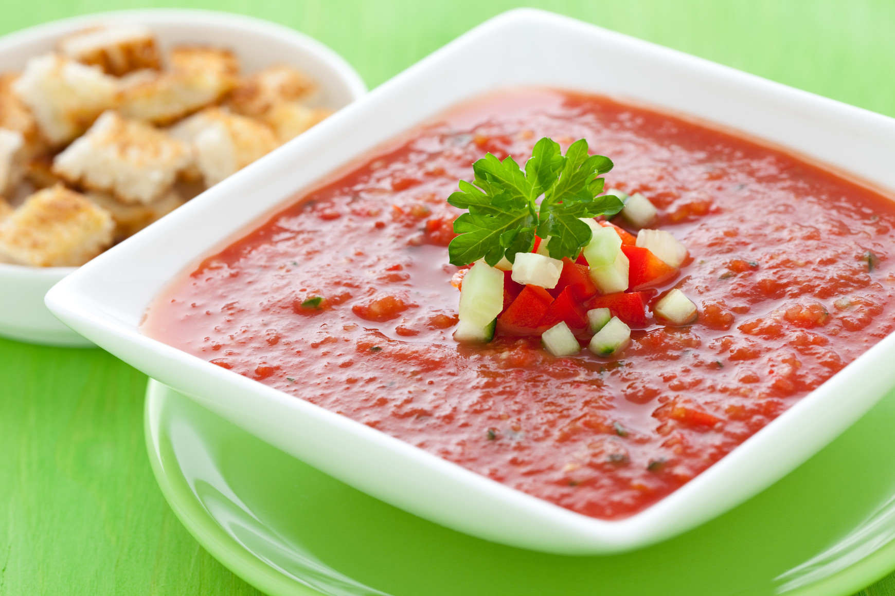 Суп из свежих помидоров рецепт