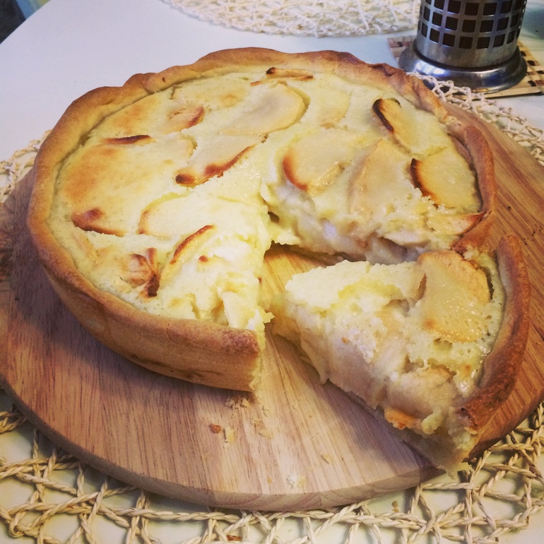 Цветаевский пирог с яблоками рецепт с фото пошагово