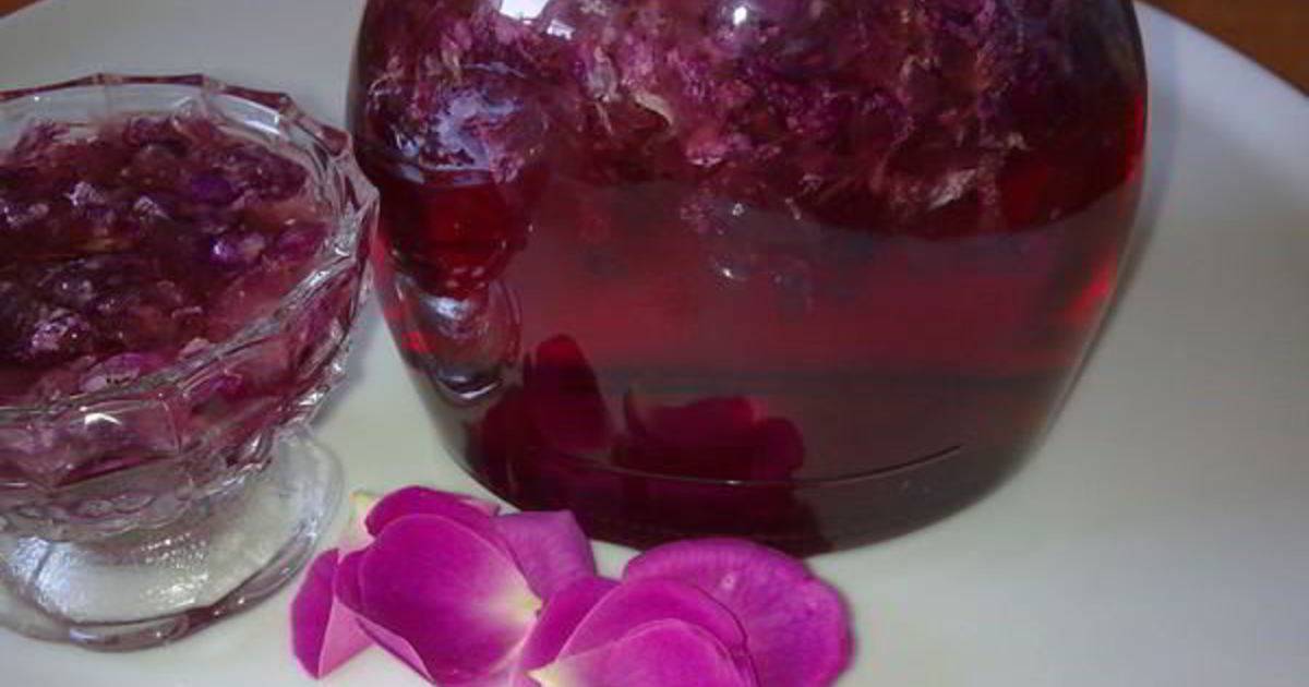 Шампанское из розовых лепестков рецепт с фото