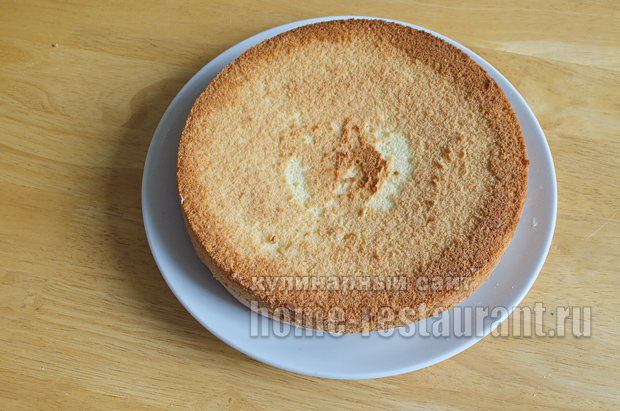 Рецепт классического бисквита для торта фото