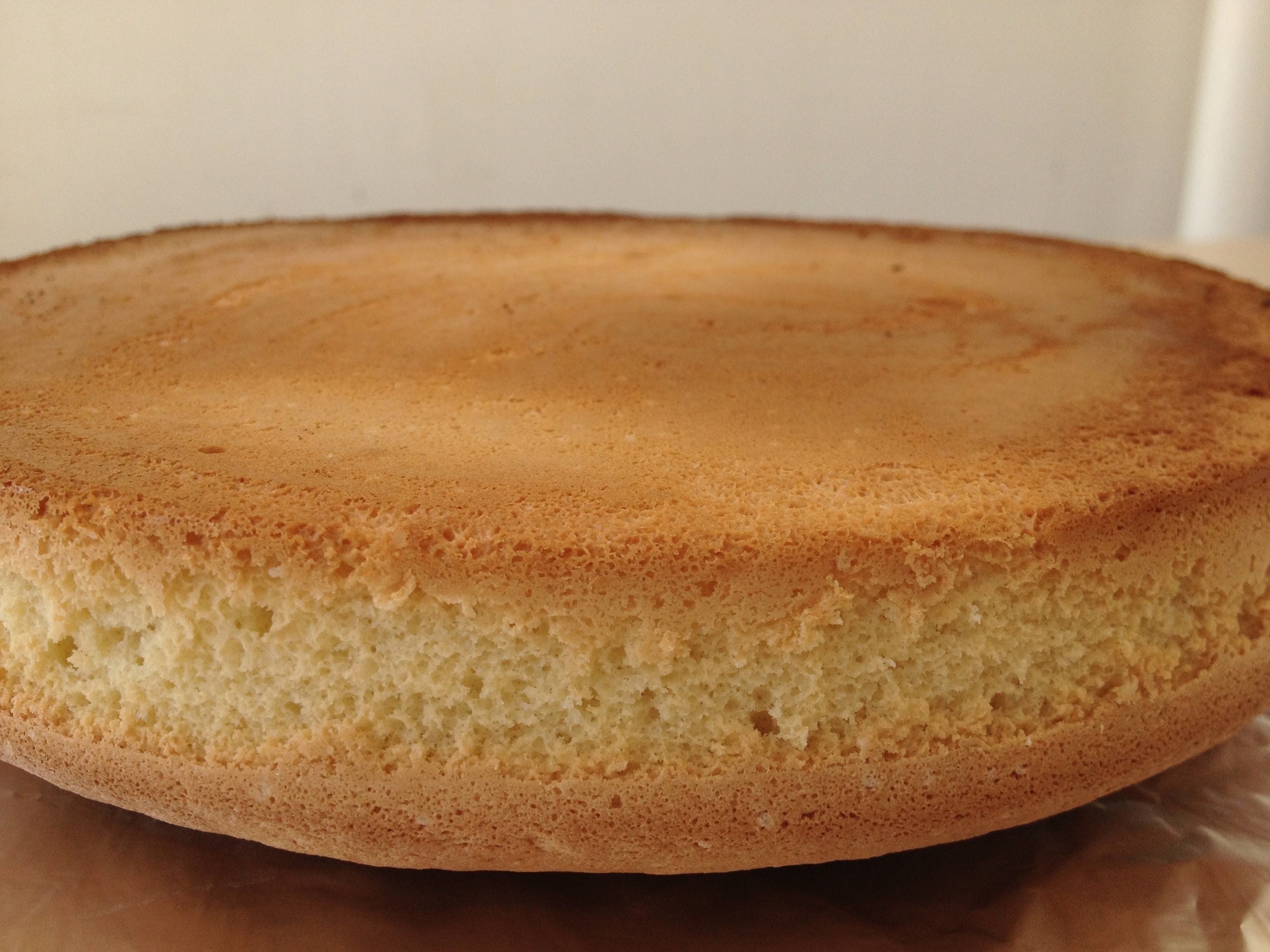Рецепт простого бисквита на торт