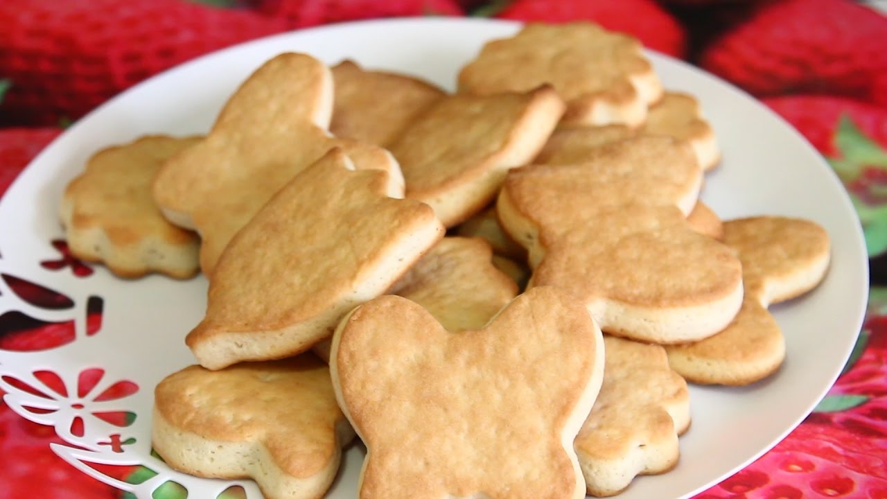 Рецепт сахарного печенья простого но вкусного на