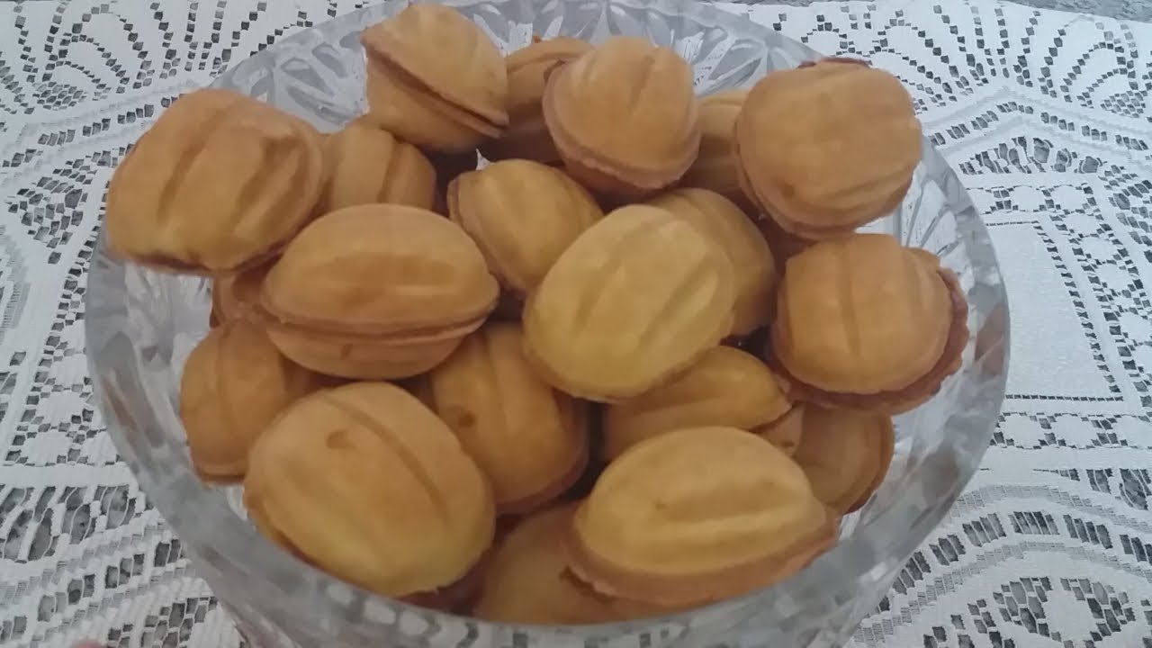 Орешки со сгущенкой рецепт классический рецепт в орешнице с фото