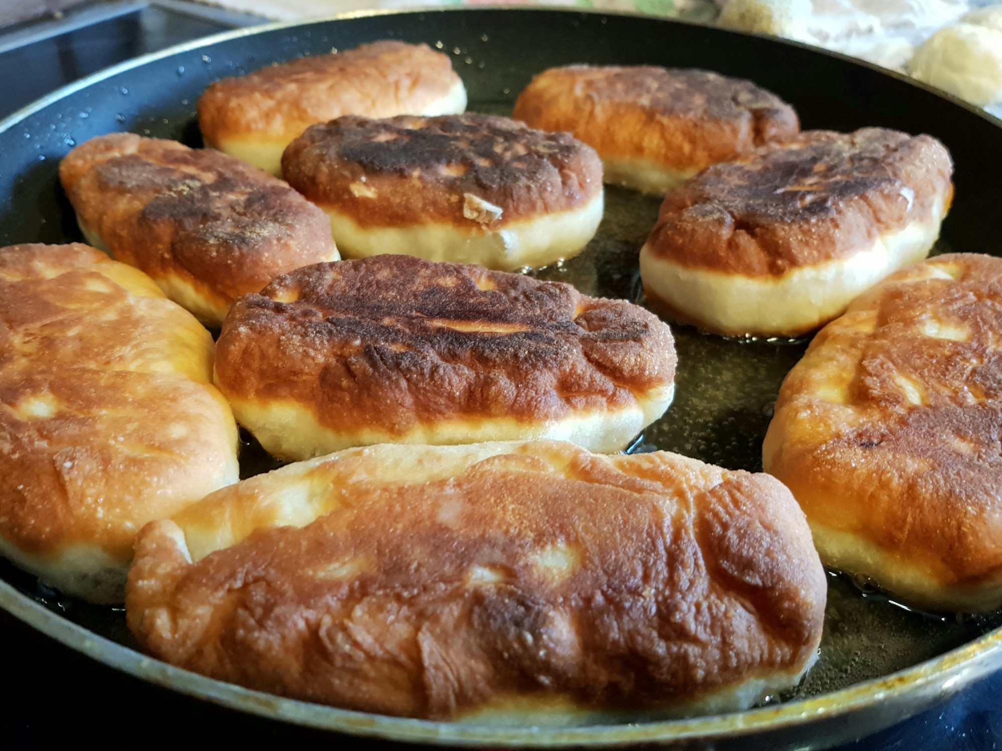 Рецепт жареные пирожки с картошкой и укропом жареные на сковороде