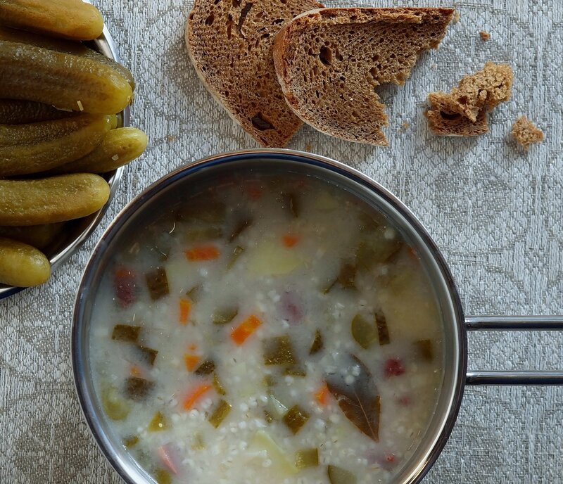 Рассольник без перловки