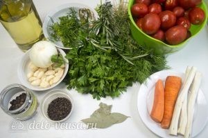 Маринованные помидоры с морковью: Ингредиенты