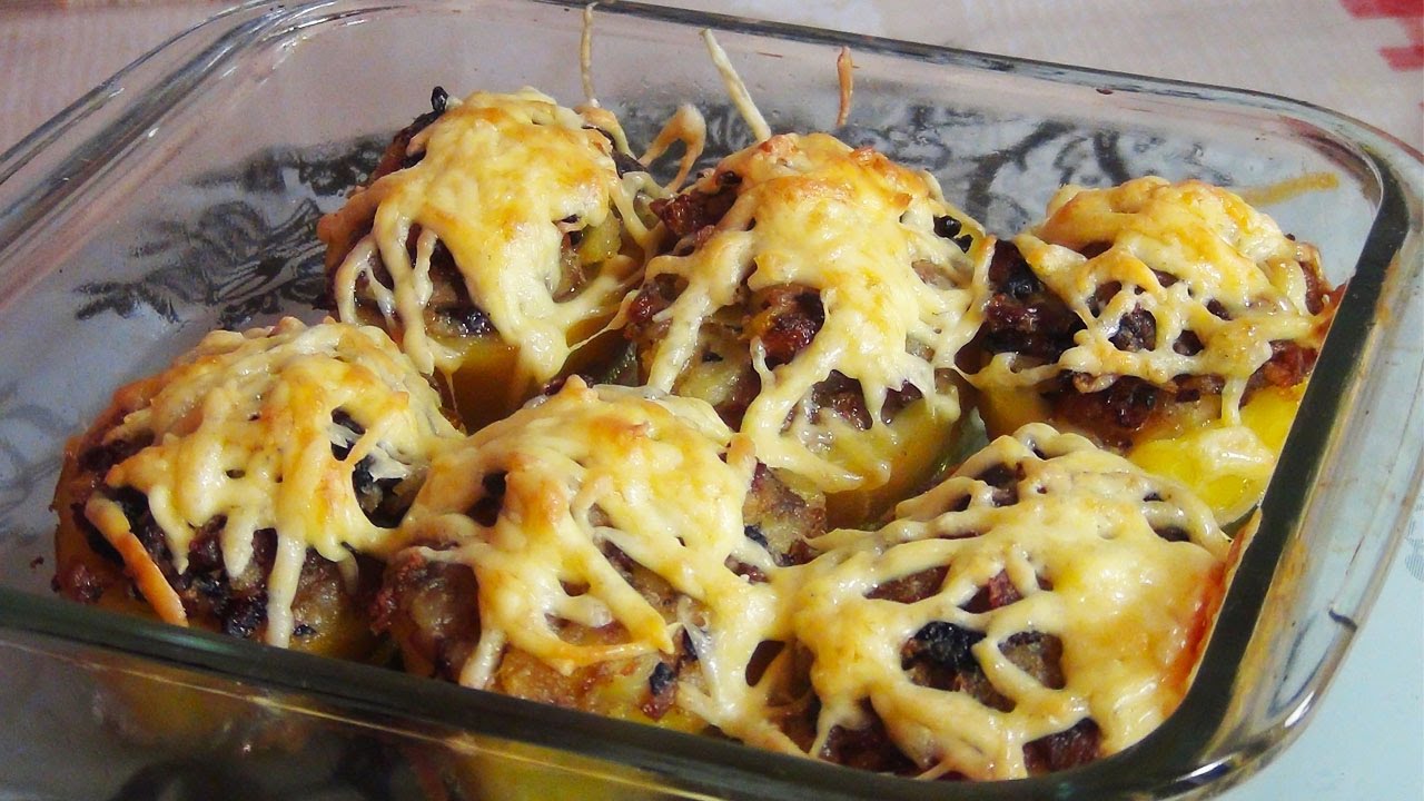 Картошка с ананасами и грибами в духовке рецепт с фото
