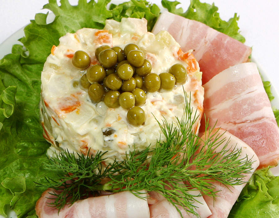 Салат оливье пошаговый рецепт с фото