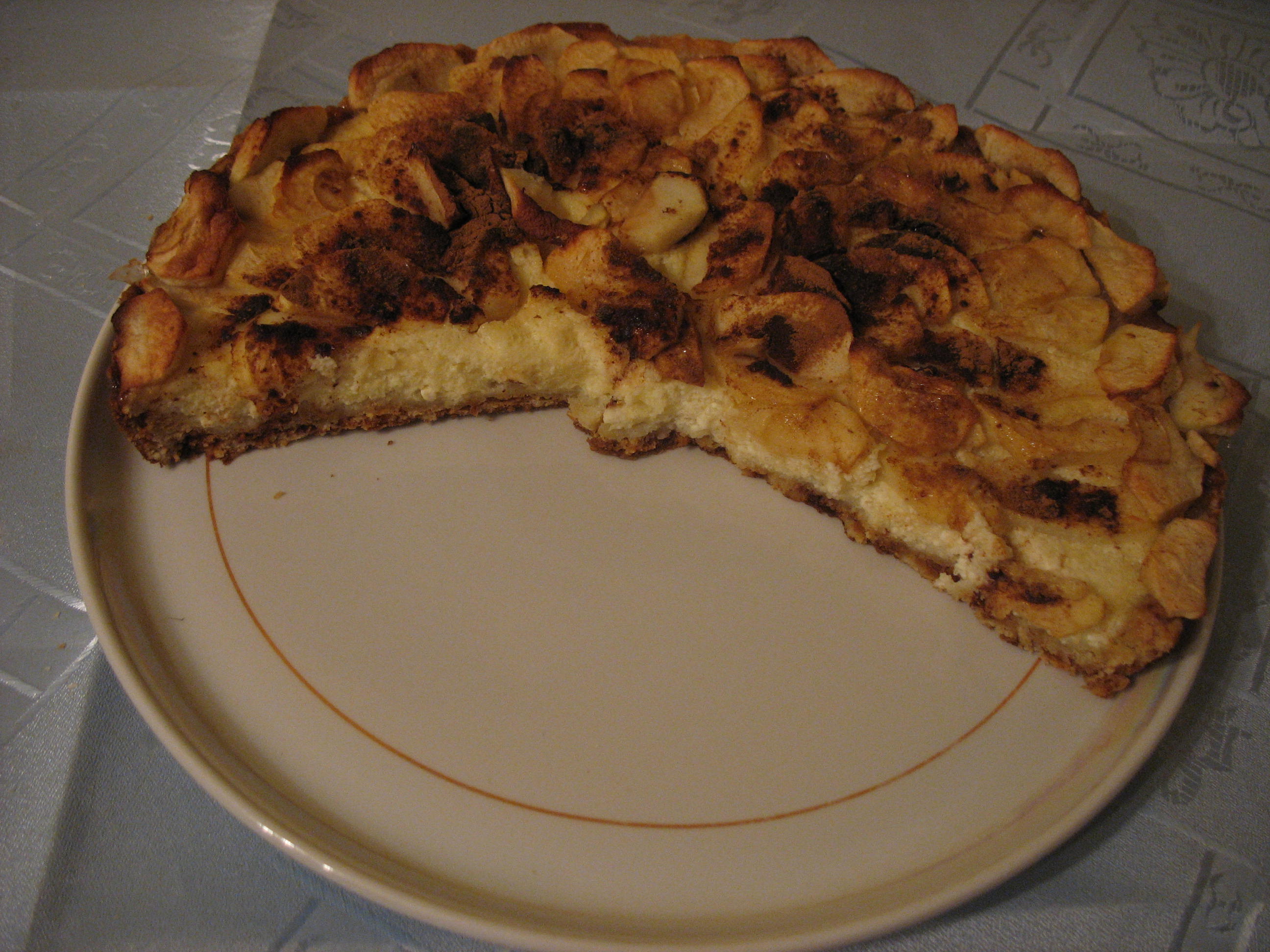 Пирог из яблок тесто с маргарином
