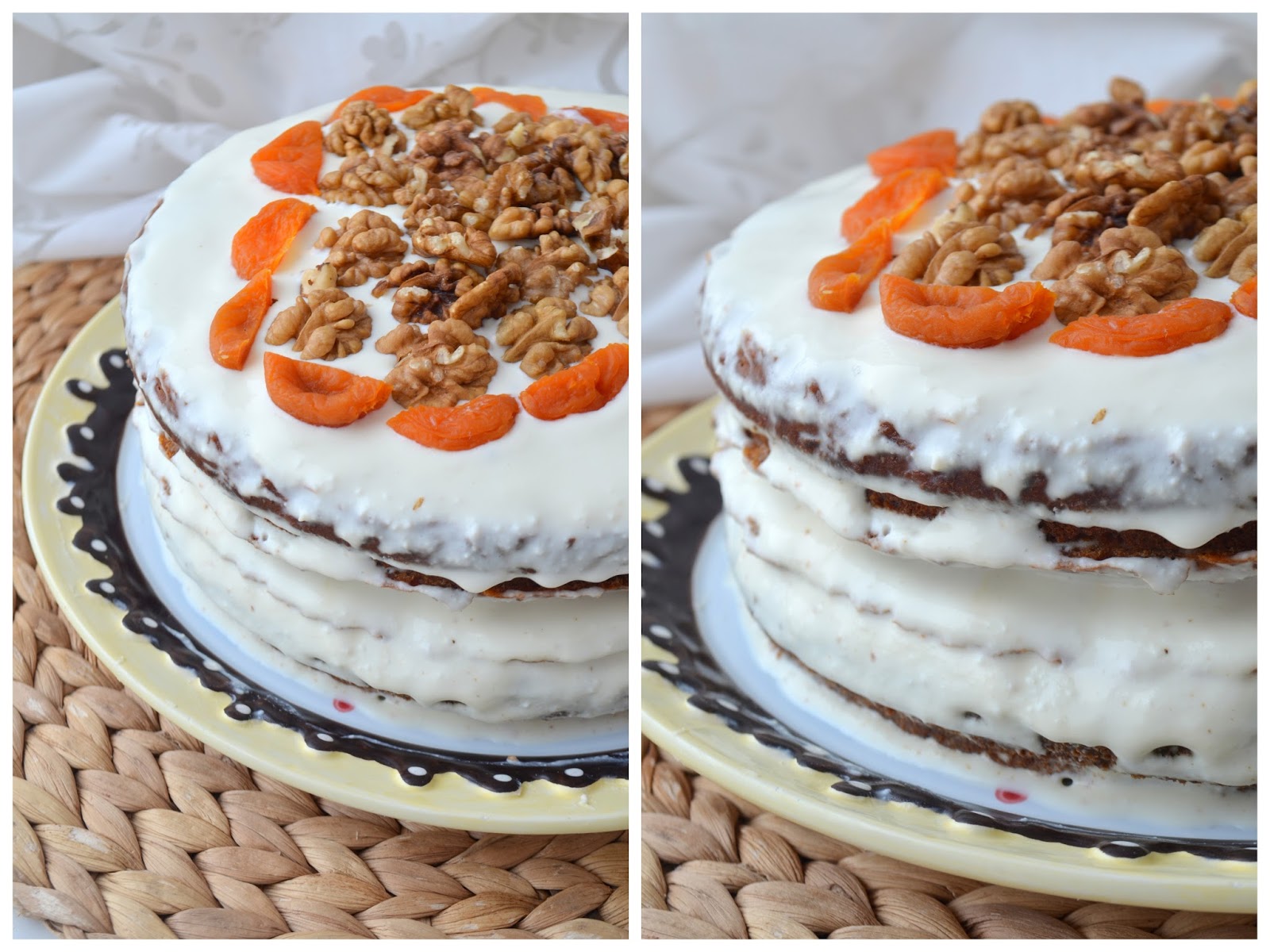 Морковный торт с сметанным кремом рецепт с фото