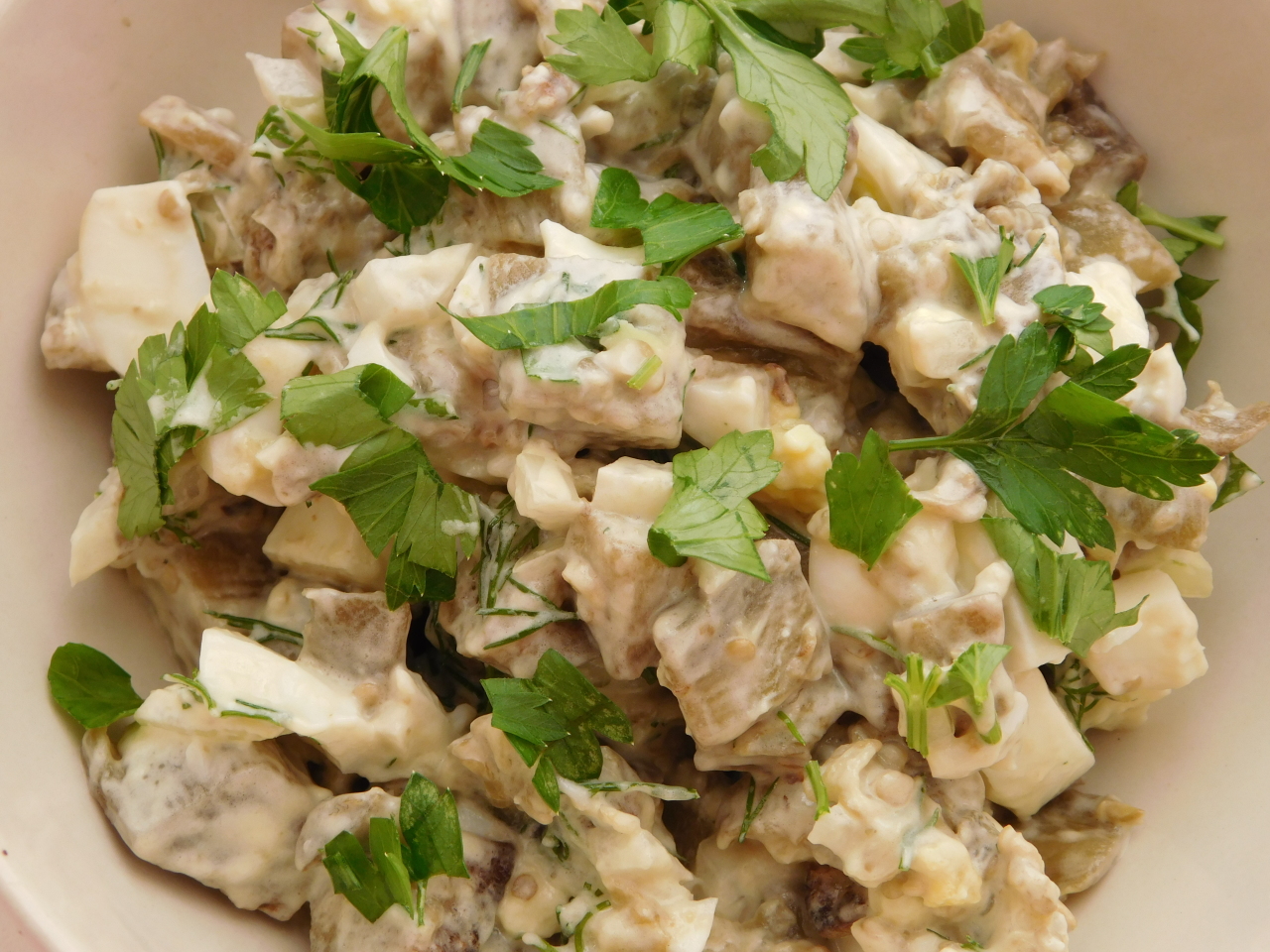 Салат из маринованных шампиньонов рецепты с фото простые и вкусные