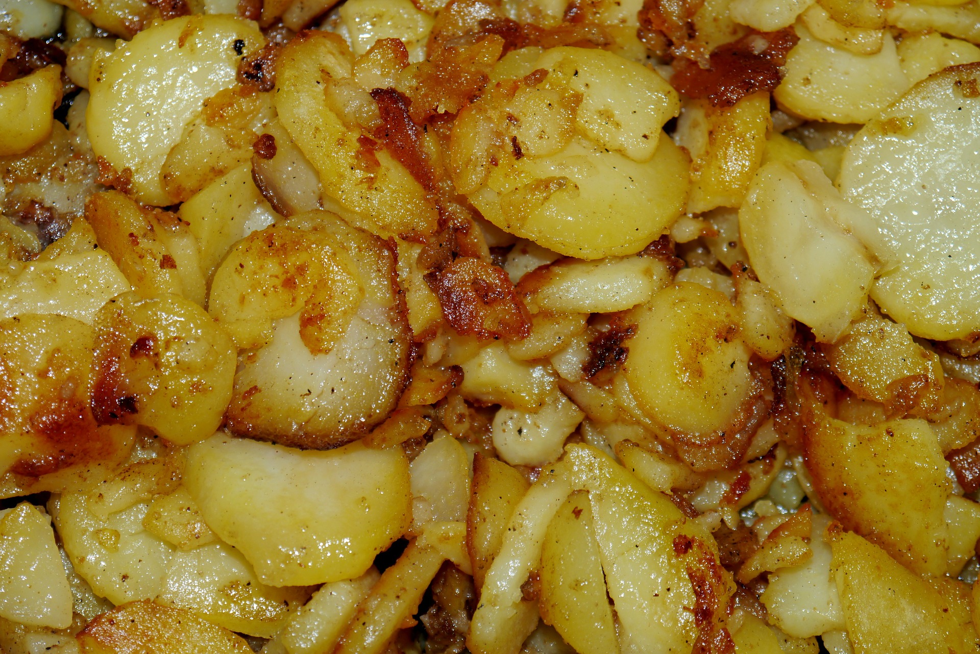 фото вкусной жареной картошки