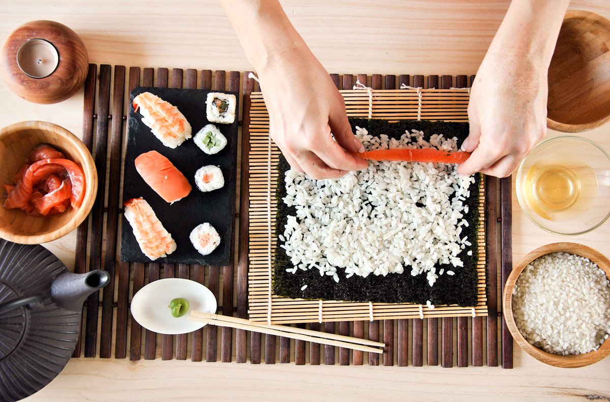 Как вкусно приготовить роллы суши фото 29