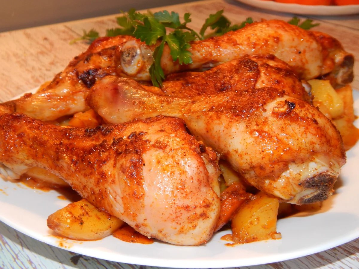 Вкусный рецепт голени курицы