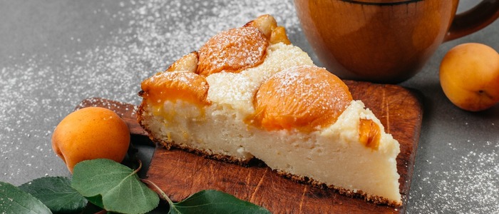 дрожжевой пирог с абрикосами