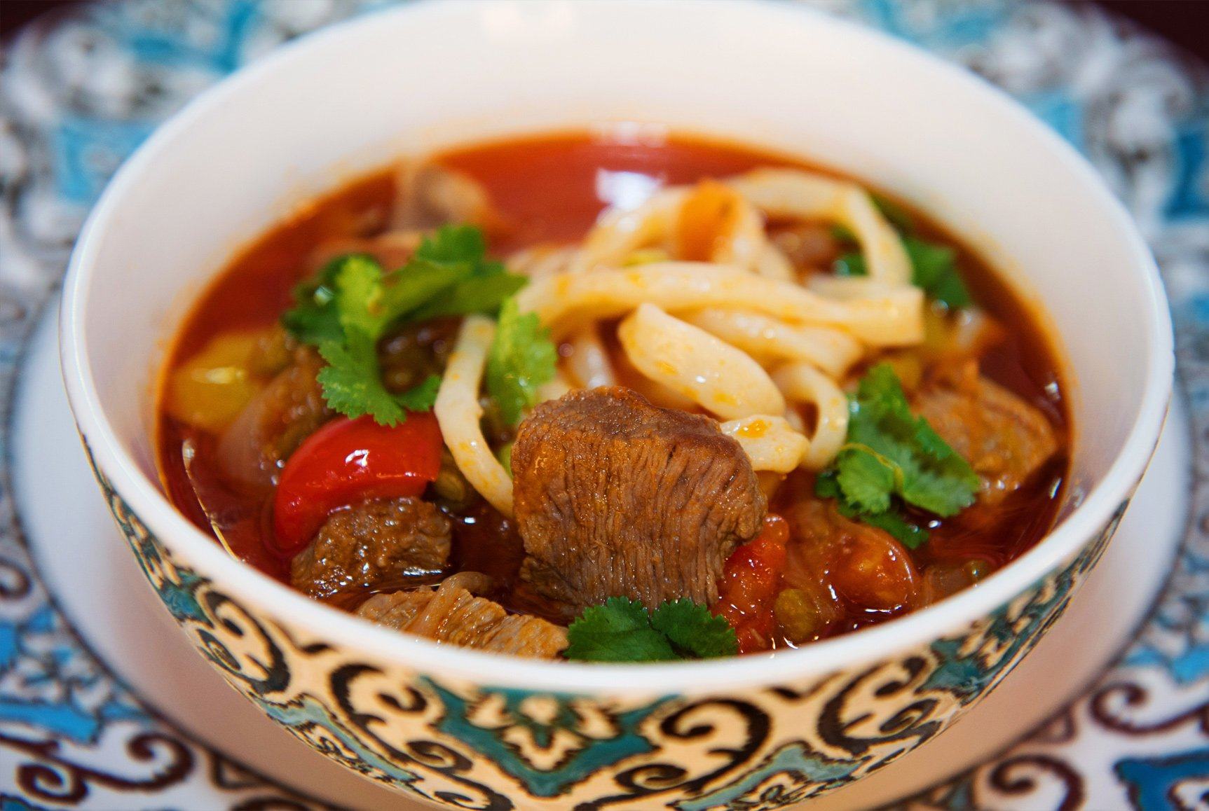 Лагман по уйгурски рецепт с фото в домашних условиях