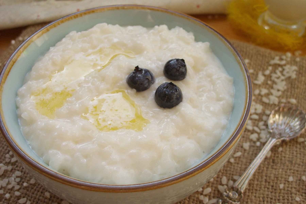 Молочная каша на водяной бане