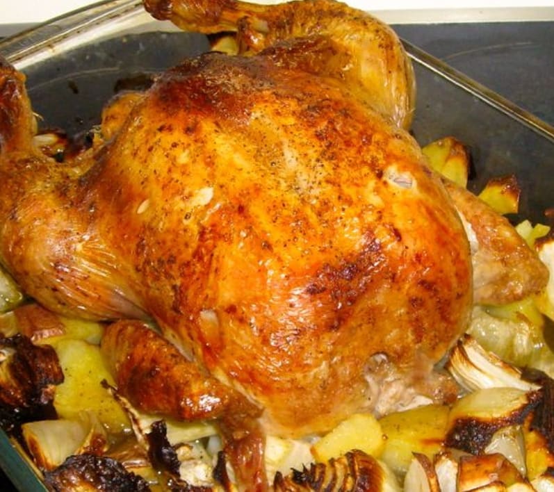 Курицу запечь в духовке целиком рецепт с фото