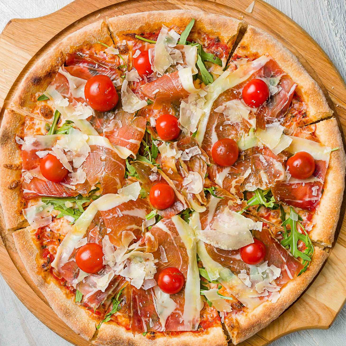 простая начинка для пиццы с помидорами фото 58