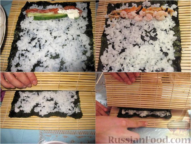 Ленивые суши в домашних условиях пошаговый рецепт с фото