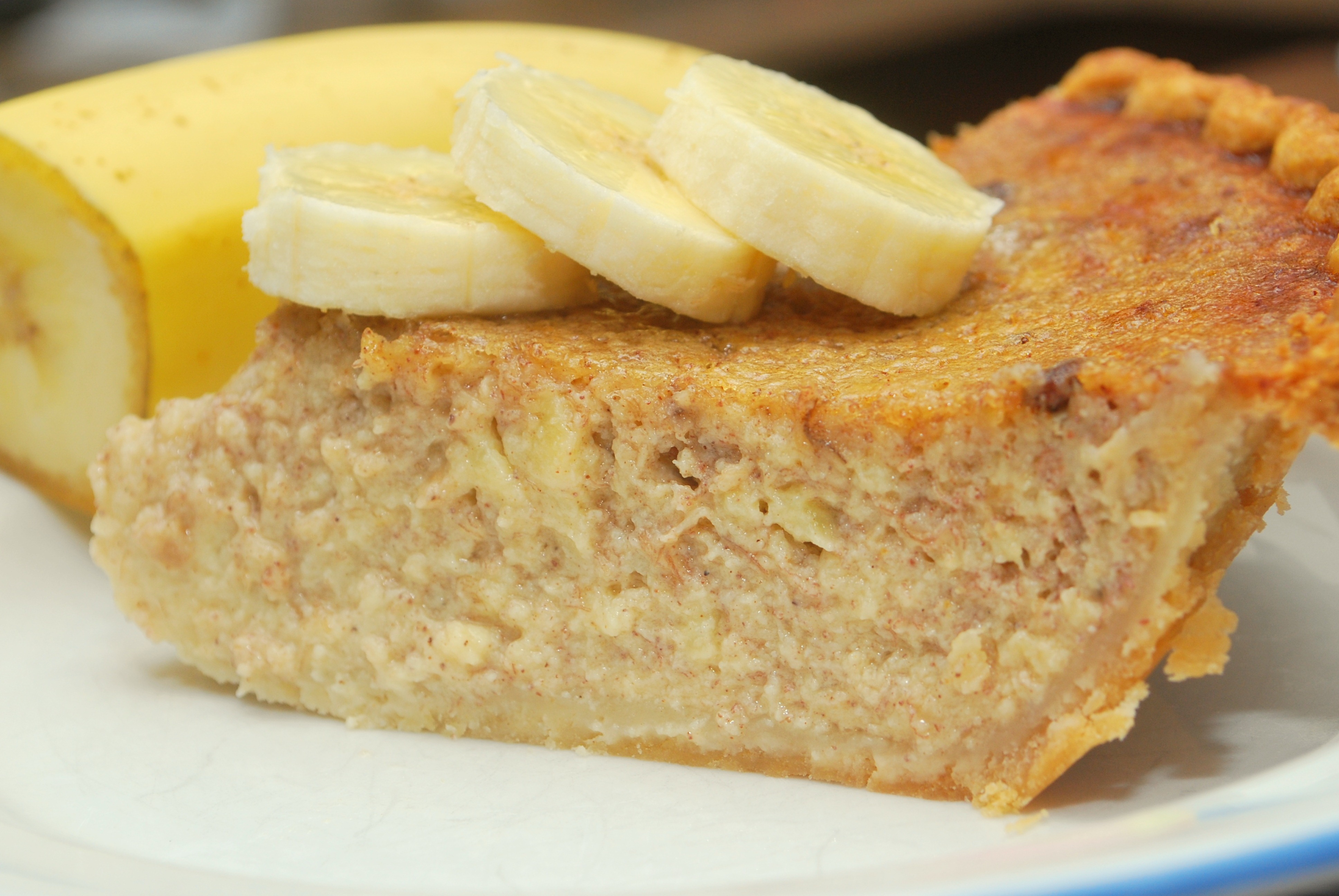 Пирог с бананом рецепт с овсянкой